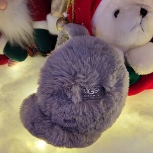 UGG  Plush Ear Muffs Gray